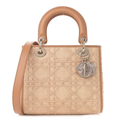 raffia lady dior